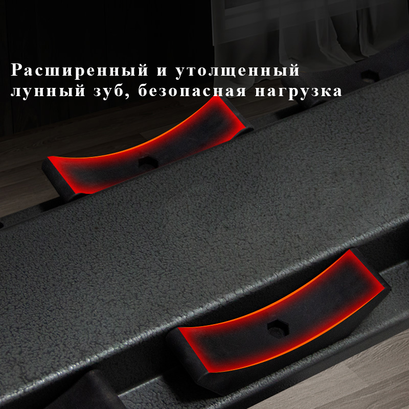 Двухуровневая стойка на 10 пар гантелей